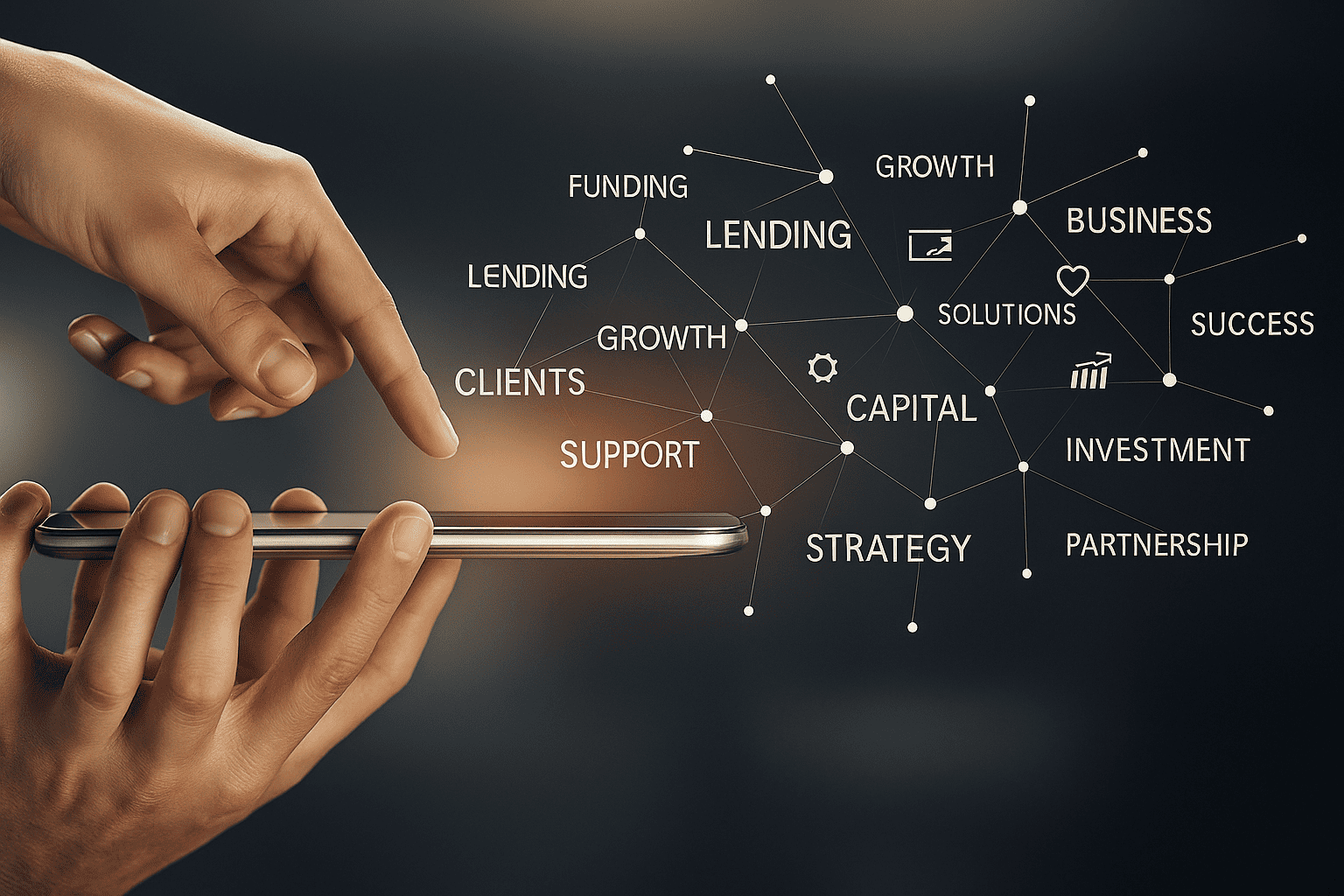 Happy business owner with CSG Lending